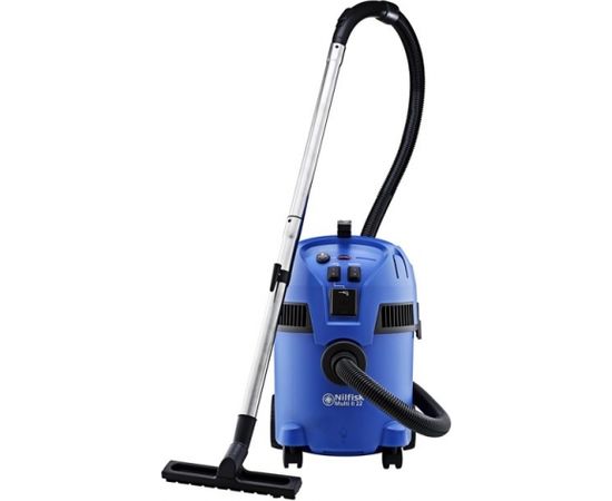 Nilfisk MULTI II 22 T EU 22 L Cylinder vacuum Dry 1200 W Dust bag Putekļu sūcēji