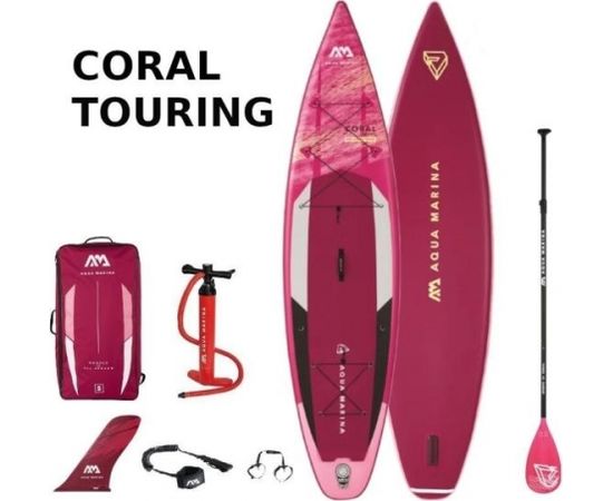 SUP dēlis Aqua Marina CORAL TOURING 350x79x15 cm BT-22CTP