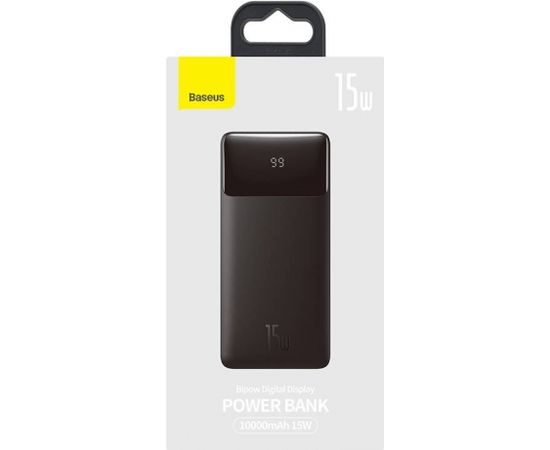 Powerbank Baseus Bipow 10000mAh, 15W (black)