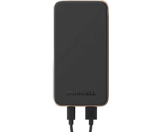 Duracell Charge 10, PD 18W, 10000mAh power bank (black)