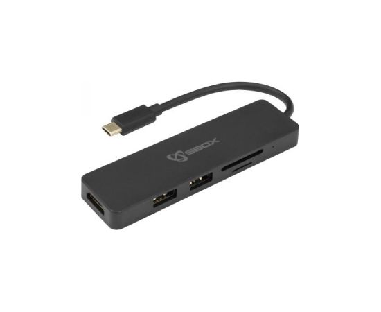 Sbox TCA-51 USB Type-C->HDMI/USB-3.0/SD+TF