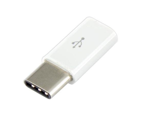 Sbox Micro USB 2.0 F. -> TYPE C M. white AD.USB-C W