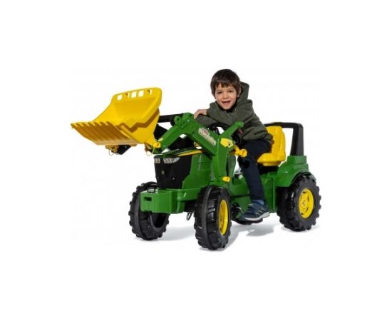 Rolly Toys Трактор педальный с ковшом rollyFarmtrac Premium II John Deere 7310R (3-8 лет) Германия 730032