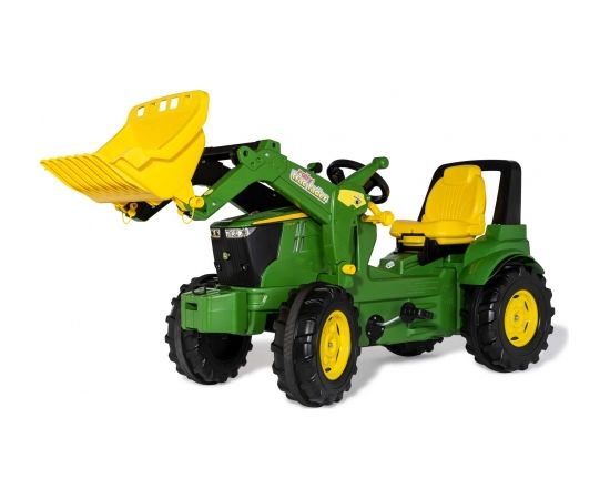 Rolly Toys Traktors ar pedāļiem ar kausu rollyFarmtrac Premium II John Deere 7310R (3 - 8 gadiem ) Vācija 730032