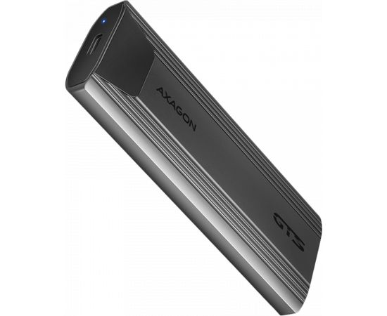 AXAGON EEM2-GTSA USB-C 3.2 Gen 2 - M.2 NVMe SSD THIN SCREWLESS box Ārējo HDD, SSD korpui