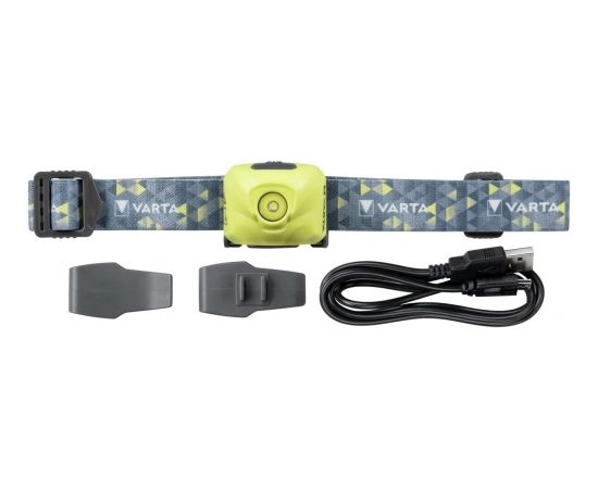 Varta Outdoor Sports Ultralight H30R, flashlight (lime/grey)