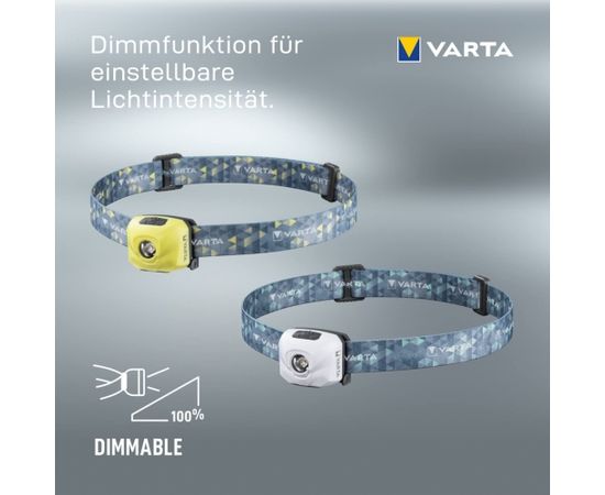 Varta Outdoor Sports Ultralight H30R, flashlight (lime/grey)