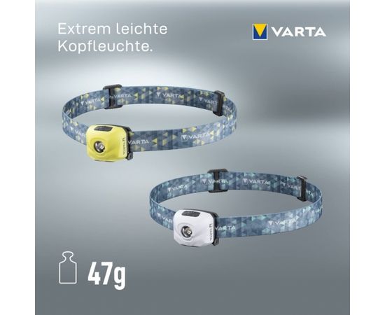 Varta Outdoor Sports Ultralight H30R, flashlight (lime/grey)