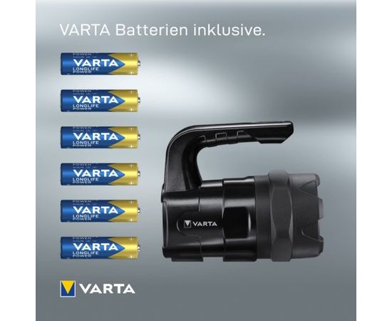 Varta Indestructible H20 Pro, LED light (black)