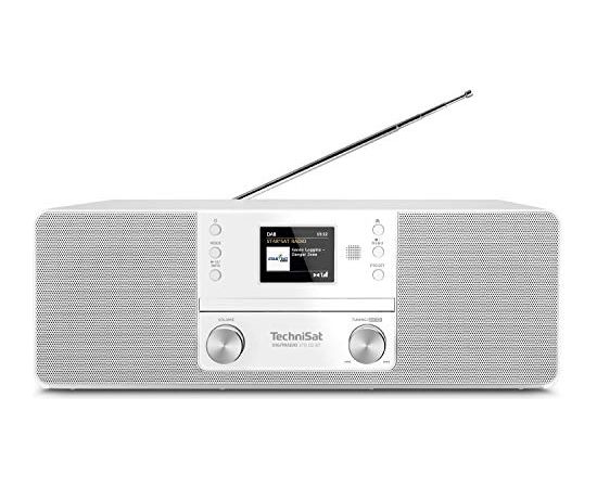 TechniSat DIGITRADIO 370 CD BT, Badradio (white, DAB, FM, CD, Bluetooth)