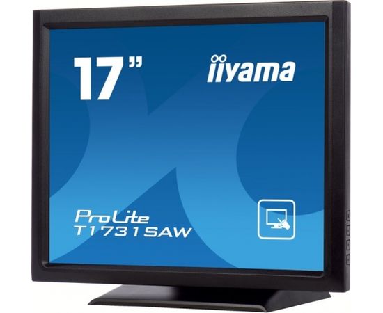 Iiyama T1731SAW-B5 - 17 - LED (black, XGA, IP54, HDMI, DisplayPort)
