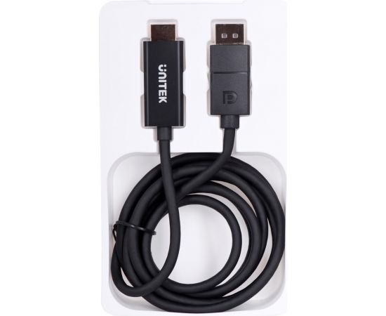 UNITEK CABLE ADAPTER DP 1.2 - HDMI, 4K 60HZ, 1,9M