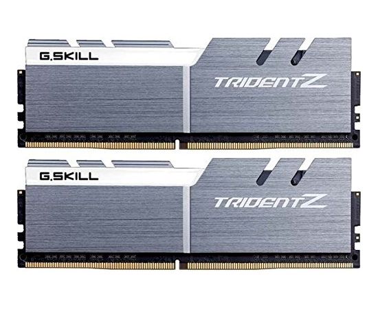 G.Skill Trident Z silver/white DIMM Kit 32GB, DDR4-3200, CL14-14-14-34 ( F4-3200C14D-32GTZSW)