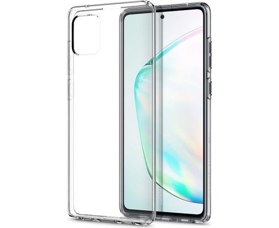 Fusion Ultra Back Case 2 mm Izturīgs Silikona Aizsargapvalks Priekš Samsung N770 Galaxy Note 10 Lite Caurspīdīgs