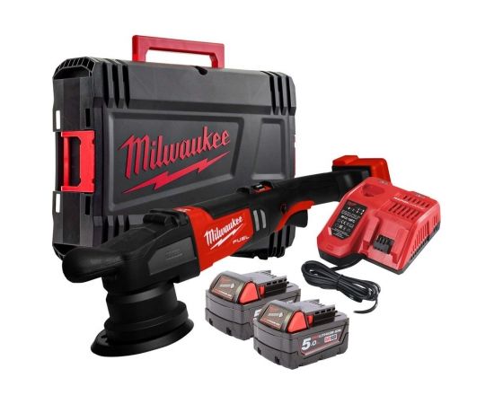 Milwaukee M18 FROP21-502X Akumulatora orbitālais pulētājs 18V (2x5.0Ah) Dažādi elektroinstrumenti