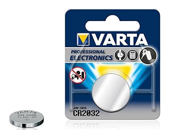 Varta CR1632, lithium, 3V