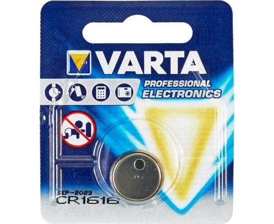 Varta CR1616, lithium, 3V (6616-101-401)