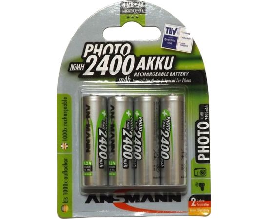 Ansmann Photo 4xAA NM 1.2V/ 2400mAh