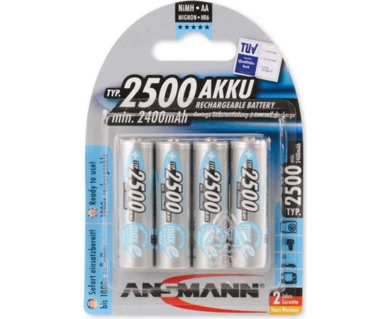 Ansmann maxE 4xAA NM 1.2V/ 2500mAh