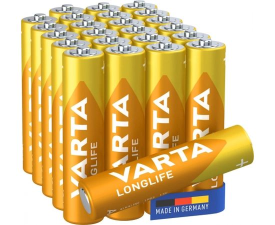 Varta Longlife, battery (24 pieces, AAA)