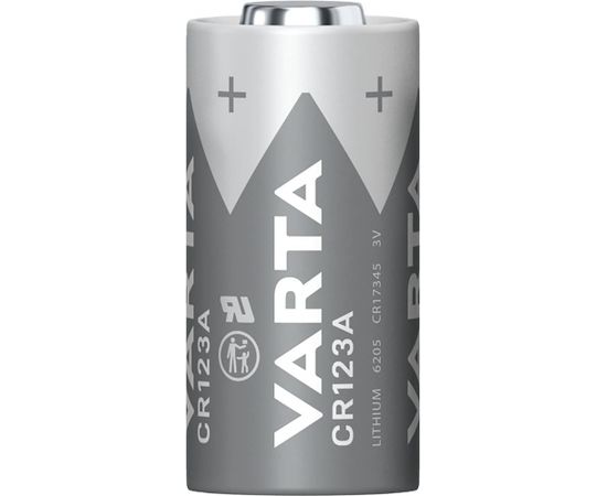 Varta LITHIUM Cylindrical CR123A, battery (2 pieces, CR123A)