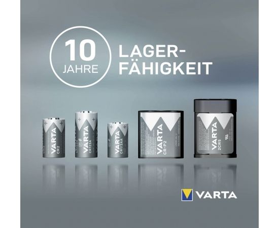 Varta LITHIUM Cylindrical CR123A, battery (2 pieces, CR123A)