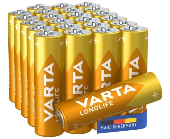 Varta Longlife, battery (24 pieces, AA)