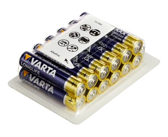 Varta Longlife, battery (12 pieces, AAA)