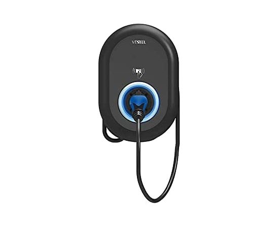 Vestel eCharger Home Smart 11 kW EVC04-AC11SWA-T2P7, Wallbox (black, 11 kW, 7 m cable, RFID)