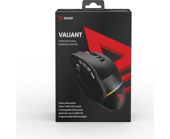 Savio Valiant gaming mouse RGB