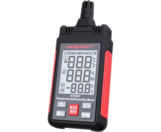 Temperature & Humidity Meter Habotest HT607
