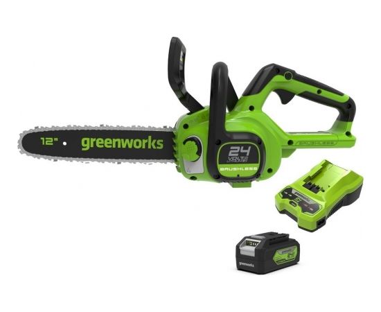 Piła łańcuchowa Greenworks GD24CS30K4 24 V 30 cm