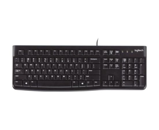 LOGITECH K120 Corded Keyboard black USB (US)