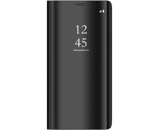Mocco Clear View Cover Case Grāmatveida Maks Telefonam Samsung A205 Galaxy A20 Melns