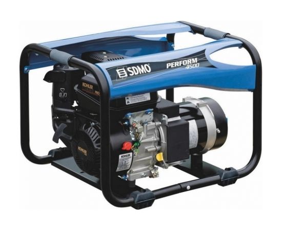 Ģenerators SDMO PERFORM 4500; 4,2 kW; benzininis + eļļa