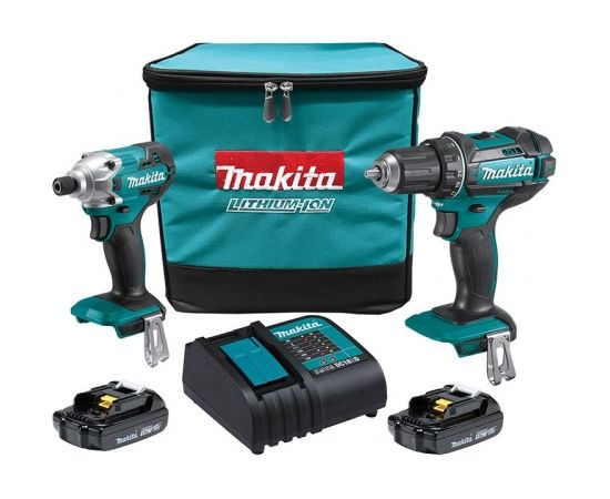 Makita DLX2339SY DDF482 + DTD156 Instrumentu komplekts 18V 2x1.5Ah  Elektroinstrumentu komplekti