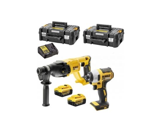 Instrumentu komplekts DeWalt DCK2023M2T-QW (DCH133 + DCF787); 18 V; 2x4,0 Ah akum.