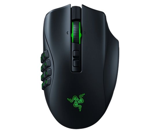 Razer Naga V2 Pro Gaming Mouse, Wireless, Black