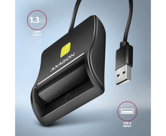 Axagon smart card reader CRE-SM3N