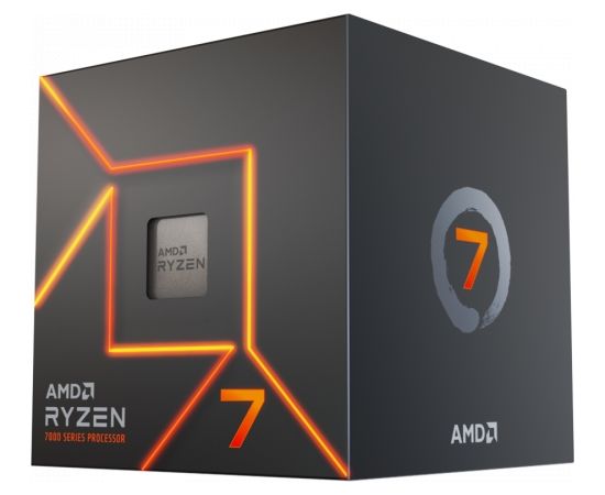 AMD Ryzen 7 7700 (AM5) Processor (PIB) with Wraith Prism Cooler and Radeon Graphics