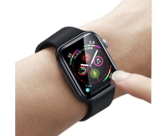 Baseus 0.2mm tempered glass soft screen protector 44mm For Apple Watch 4