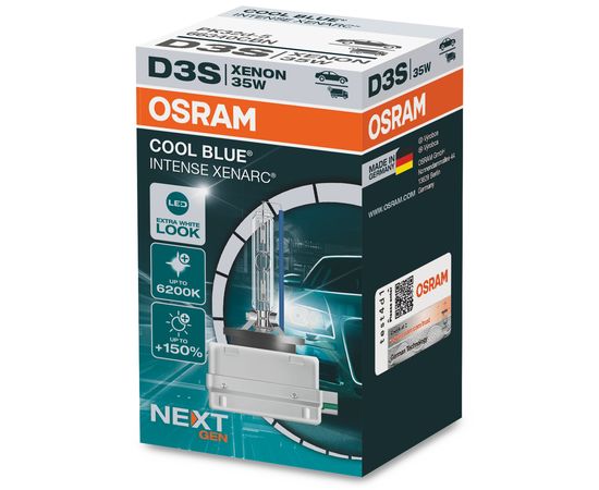 Osram D3S Cool Blue INTENSE NEXT.GEN. Gāzizlādes spuldze 66340CBN