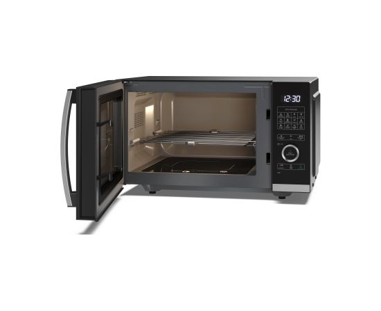 Sharp Microwave Oven with Grill YC-QG234AE-B	 Free standing, 23 L, 900 W, Grill, Black, Ceramic bottom (no plate)