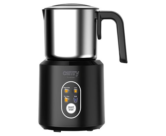 Camry Milk Frother CR 4498 500 W, Black