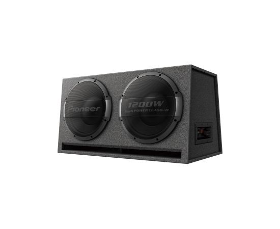 Pioneer 30 cm x 2 bass reflex subwoofer with built-in amplifier (3000 W). Автомобильные сабвуферы