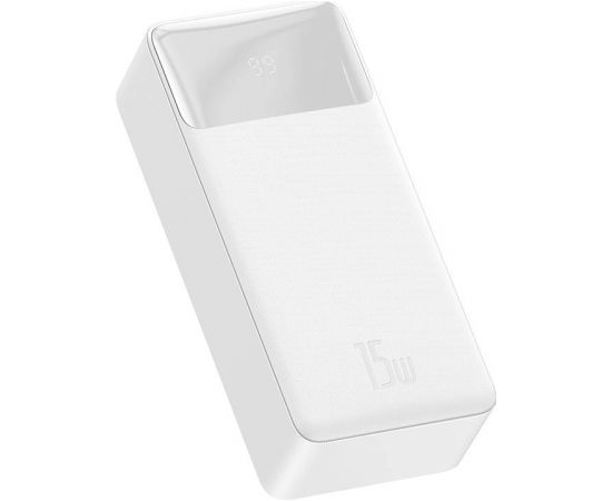 Powerbank Baseus Bipow 30000mAh, 15W (white)