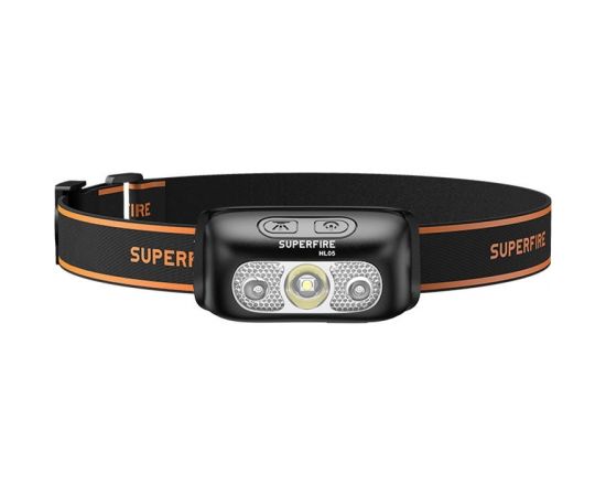 Headlamp Superfire HL05-E, 120lm, USB