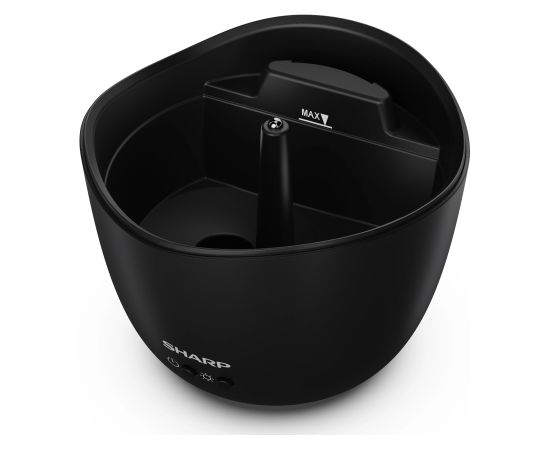 Sharp Aroma Diffuser DF-A1E-B Ultrasonic, Black/Matt Metallic Gold Gaisa mitrinātāji