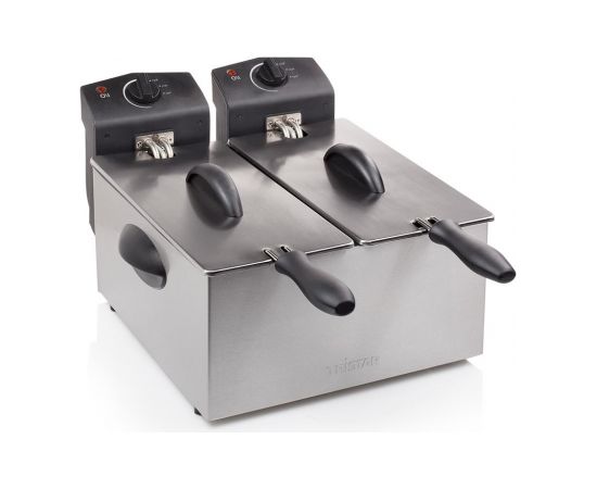 Tristar Double Fryer FR-6937 Power 2 x 1800 W, Capacity 6 L