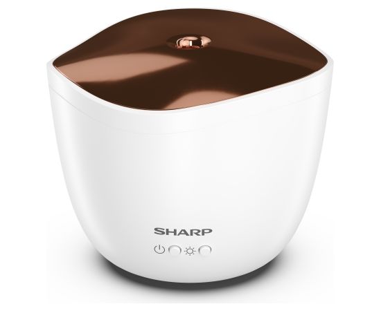 Sharp Aroma Diffuser DF-A1E-W Ultrasonic, White Metallic Rose Gold